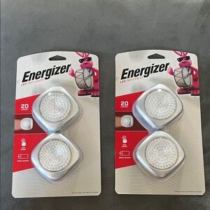 Energizer Silver LED Tap Lights